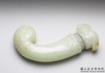 图片[2]-Jade dagger hilt, Mughal Empire-China Archive